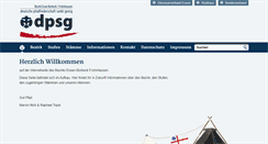 Desktop Screenshot of dpsg-essen-bofro.de